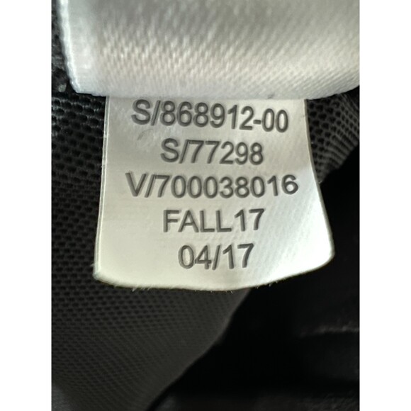 Athleta Women's Ponte Moto Twill Pants Black Zipper Pockets Rayon Nylon Size 2 - Picture 6 of 10